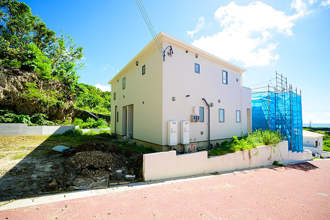The road to completion KOMOREBI UMIKAJI Villa 南城市知念知名